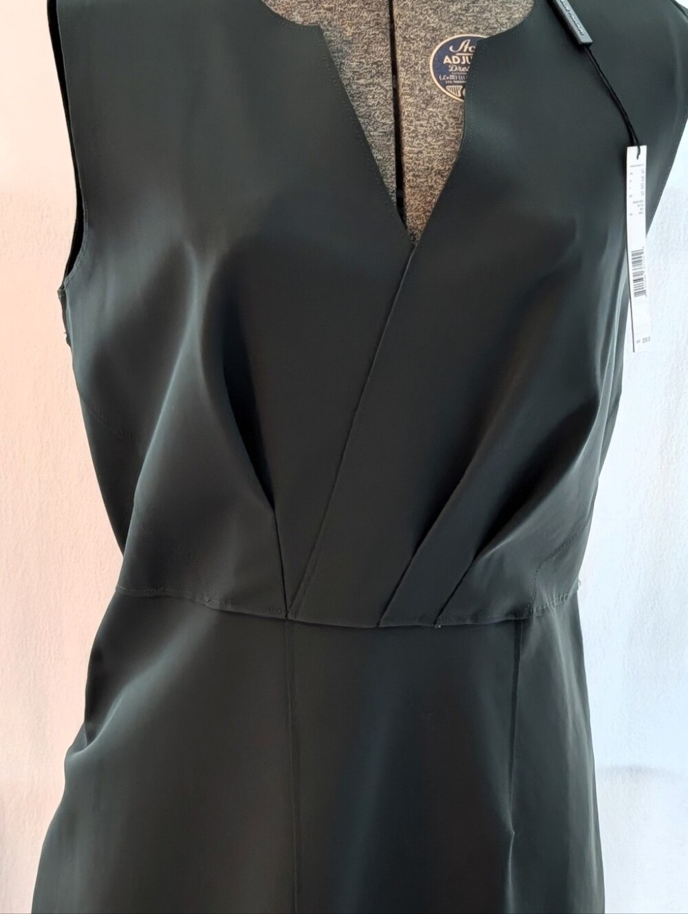Elie Tahari Forest Green Sheen Dress